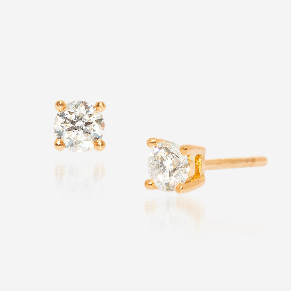 Agas Diamond Earrings - 4,1mm